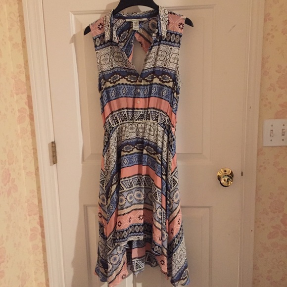 🌸HP Weekend Wear🌸 cute patterned dress Sz S - Picture 2 of 3